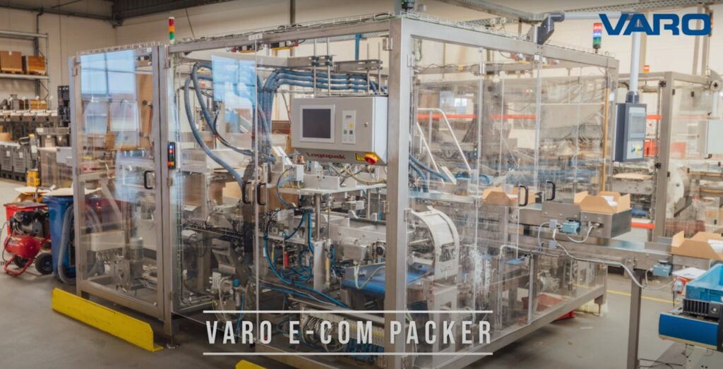Maszyna pakująca Varo E-Com Packer do pakownia paczek e-commerce