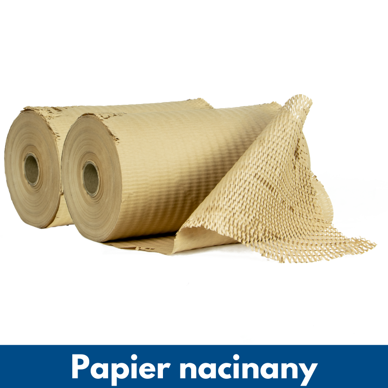 Papier nacinany o strukturze plastra miodu