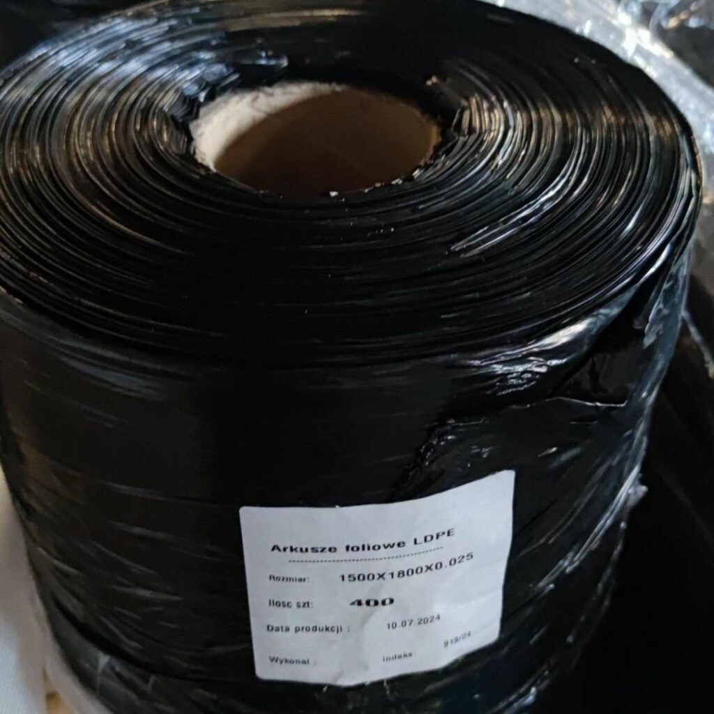 Arkusze foliowe na palety (LDPE top sheet) — folia nakrywkowa / przekładki foliowe