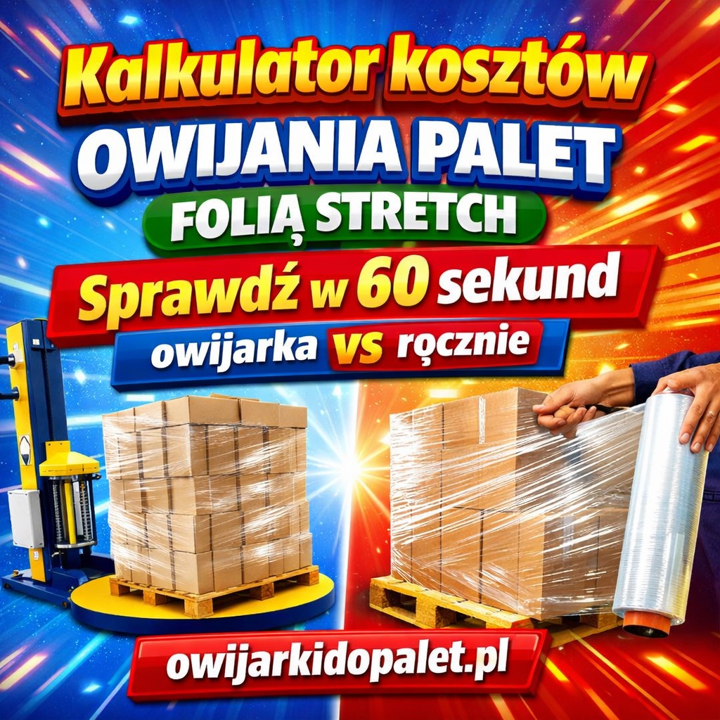 Kalkulator kosztów owijania palet