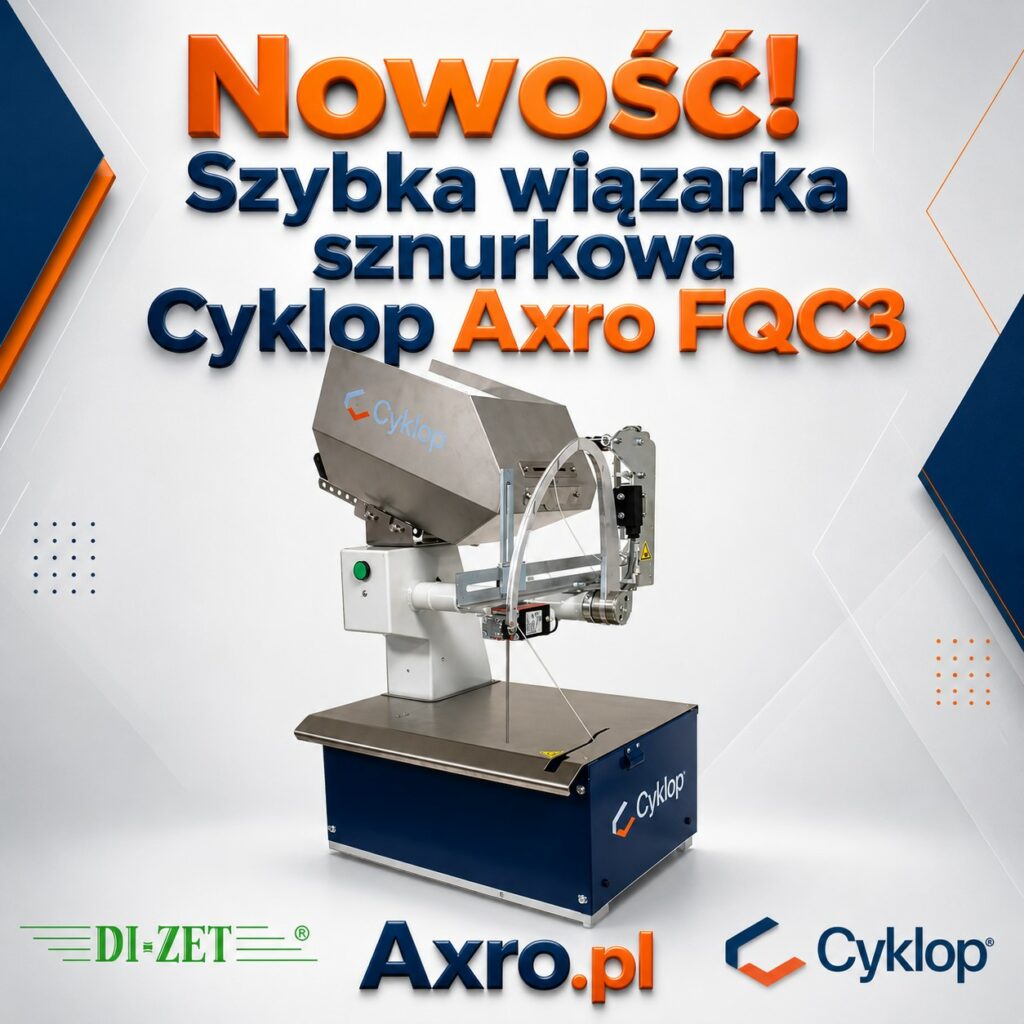 Wiązarka sznurkowa Cyklop AXRO FQC3