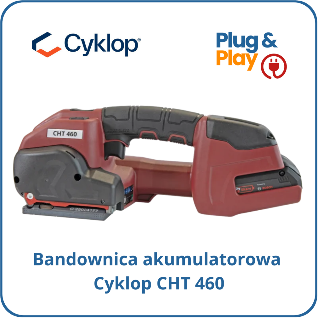 Cyklop CHT: bandownica akumulatorowa