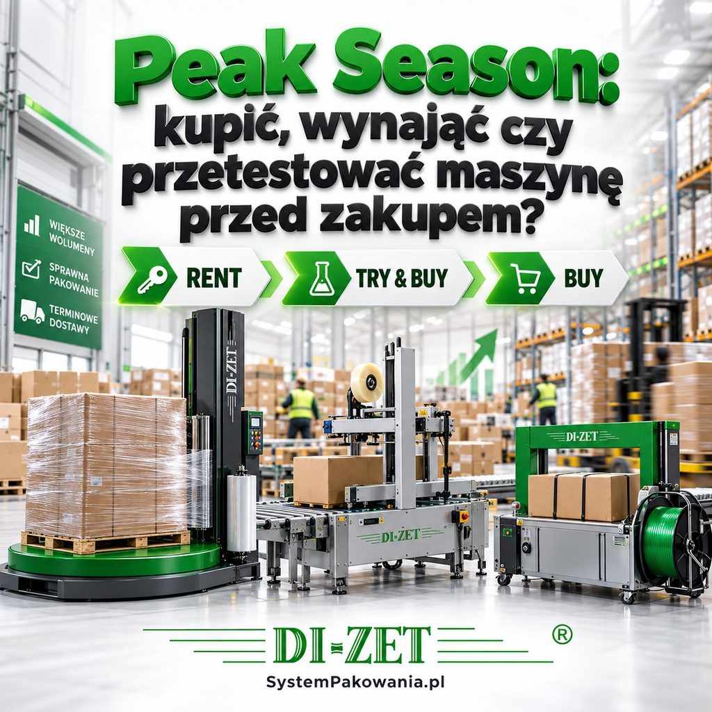 Peak Season: kupić, wynająć czy przetestować maszynę przed zakupem?